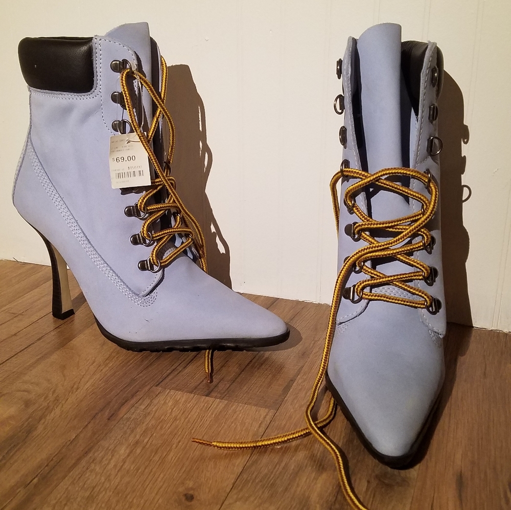 Andrew Steven's Jenny Boots, Blue